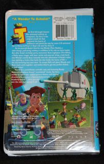 Toy Story VHS 2000 Special Edition Clam Shell New