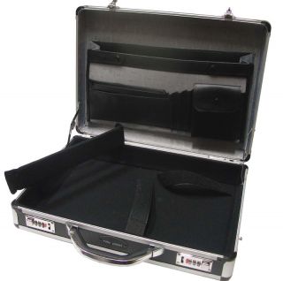 New Quality Aluminium Laptop Computer Brief Case Equipment Tools Box Large Size