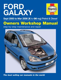 Haynes Workshop Repair Owners Manual Ford Galaxy 00 06 x 06 Petrol Diesel