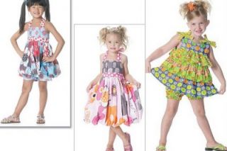 Lot 2 Girls OOAK Boutique Style Dress Sewing Patterns