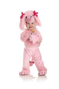 Pink Poodle Dog Puppy Girls Toddler Baby Animal Kids Halloween Costume 18M 24M