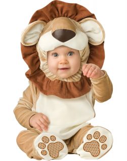 Cute Infant Toddler Baby Lovable Lion Cub Animal Outfit Halloween Costume M
