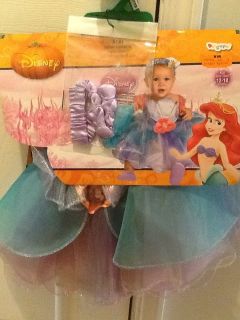 Ariel Little Mermaid Disney Kids Toddler Baby Halloween Costume 12 18 Months