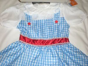 Infant Girls Dress Dorothy Storybook Darling Costume Sz 12 24 Months