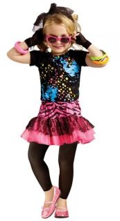 Child Rockin' 80's Pop Party Halloween Costume Fancy Dress Up