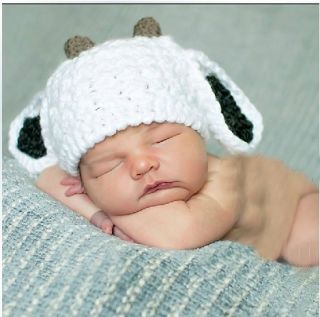 Cute Baby Infant Goats Sheep Costume Photo Photography Prop 0 6 Months Newborn