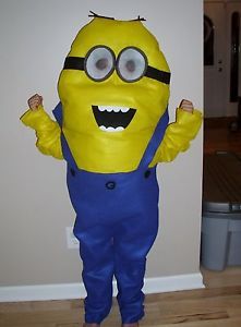 Minion Costume Despicable Me Toddler Kids Child Size Handmade Brand New