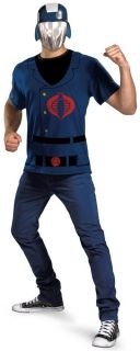 Adult Mens G I Joe Cobra Commander Easy Costume New XL XXL Cartoon 24669C