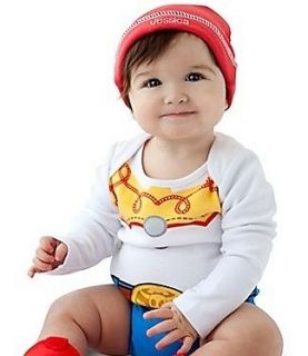 Jessie Cuddly Bodysuit Red Hat NWT Infant 0 24M Costume  Toy Story
