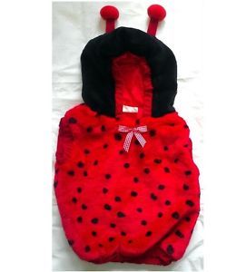 Celebration Lady Bug Plush Halloween Costume Infant Baby Girls Size 12 24 Months