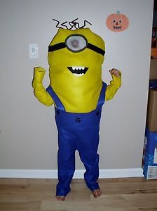 Minion Halloween Costume Despicable Me Toddler Kids Child Handmade New