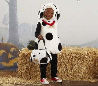 Pottery Barn Kids Puffy Puppy Dog Halloween School Play Costume 4 5 6 Years New