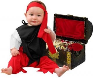 Baby's Cute Little Pirate Halloween Costume 12 Month Economy Cheap Outfit
