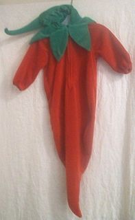 Babystyle Baby Boy Girl Chili Pepper Halloween Costume 0 3 6 Months