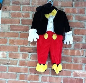 Mickey Mouse Infant Costume Size 9 Months Halloween