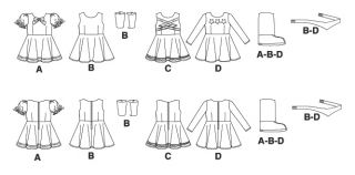 Wonder Woman Cheerleader Costume Sewing Pattern Sz 3 6