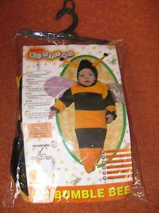 Baby Boy or Girl Bunting Lil" Bumble Bee Halloween Costume Newborn 0 9 Months