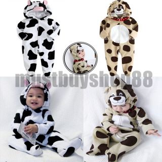 Winter Baby Toddler Animals Costume Romper Outfits 3 24 Months
