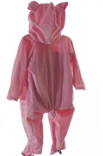 Baby Toddler Infant Girls Pink Pig Piggy Piglet Halloween Costume Warm Small New