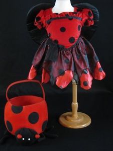 Miniwear Baby Ladybug Halloween Costume Bag 6 9 Months Adorable