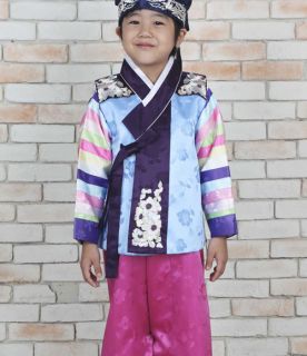 Boy HANBOK Dress 2007 Korean Traditional Clothes Baby Birthday Wedding Party