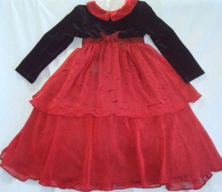 New Jona Michelle Girl Christmas Party Pageant Dress 4 Toddler