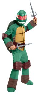 Teenage Mutant Ninja Turtles Raphael Deluxe Child Costume Boys TMNT Halloween