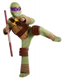 Teenage Mutant Ninja Turtles Donatello Deluxe Child Costume Boys TMNT Halloween