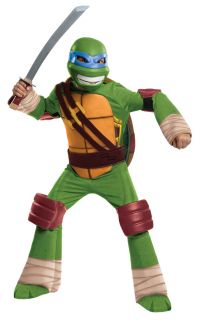 Teenage Mutant Ninja Turtles Leonardo Deluxe Child Costume Boys TMNT Halloween