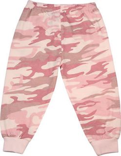 New Kids Toddler Pink Camo Pants Camouflage Gear Clothes Outfit Clothing 6409 3T