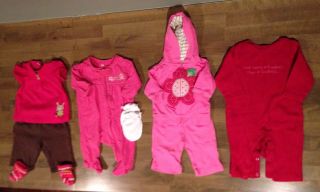 Infant Baby Girl Newborn Clothes 10 Pieces