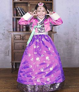 Girl HANBOK Korean Traditional Clothes Baby Dress Wedding Party Korea Women 3026