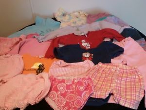 20 Piece Baby Girl 2T 24 Month Fall Winter Clothes Lot
