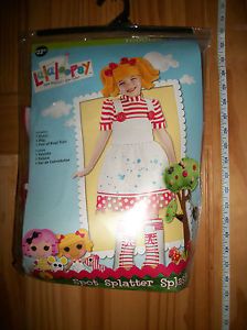 New Lalaloopsy Baby Costume 3T 4T Toddler Halloween Outfit Rubies Spot Splatter