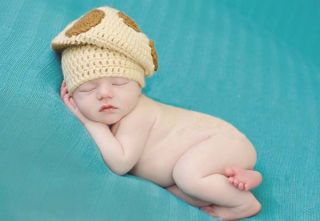 Baby Hats Toddler Infant Knitted Beanie Cap Set Photography Prop Costume