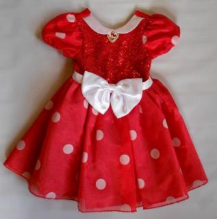 Minnie Mouse Halloween Costume Dress  XXS 2 3 Toddler