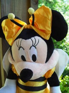 Large 20" Minnie Mouse Halloween Doll Trick or Treat N Bee Costume