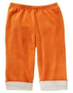 Gymboree Girls Toddler Newborn Halloween Costume Orange Pants 0 3 6 Months