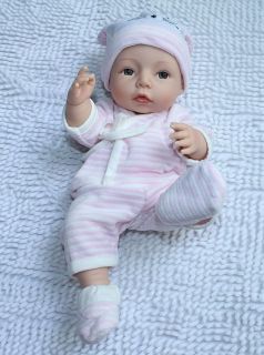 Reborn Baby Dolls 15" Silicone Vinyl Doll Reborn Baby Lifelike Artist Design