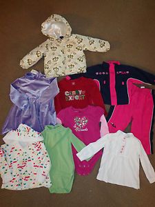 Lot of Infant Girls Clothes Size 18 24 Months 2T Tcplace Fila Baby Gap Old Navy
