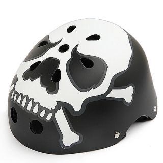 Skull Black Mountain Road Bike Bicycle Racing Ski Helmet Cycle Skate K0190 1
