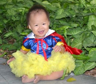 Red Yellow Blue Christmas Baby Toddler Children Tutu Party Costume Girls Dress