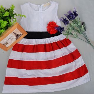 Baby Girls Flower Dresses Comforter Princess Vest Beach Dress Summer Clothing