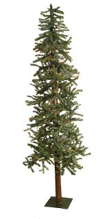 6' Pre Lit Frosted Alpine Artificial Christmas Tree MLT