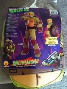 Michelangelo Teenage Mutant Ninja Turtles TMNT Halloween Costume Toddler 2 4 NIP