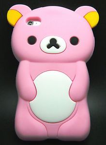 Apple iPod Touch 4 4th Generation Teddy Bear Silicone Skin Cover Case Accessory