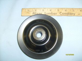 60 70's Ford Thompson TRW Power Steering Pump Pulley 3