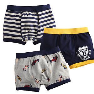 3pcs New Vaenait Baby Kids Boy Clothes Underwear Boxer Briefs"Grand Prize" 2Y 9Y