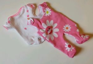 Sculpted OOAK Baby Doll Clothes Bodysuit Romper Tiny Miracles Mini Reborn 10"