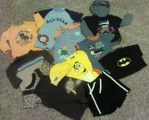12 Piece Lot of Infant Newborn Baby Boy Clothing 12 Months Gently Used Batman